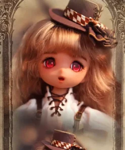 Imomodoll Ruby japanese bjd-A 1/4 Ball Jointed Doll Head